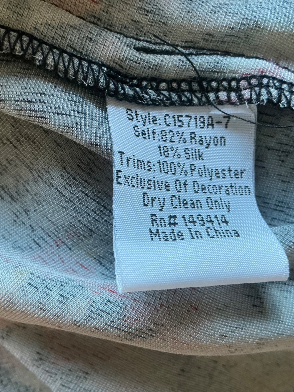 Johnny Was Abril floral velvet kimono sleeve cropped top w/scalloped edges M - Picture 9 of 12